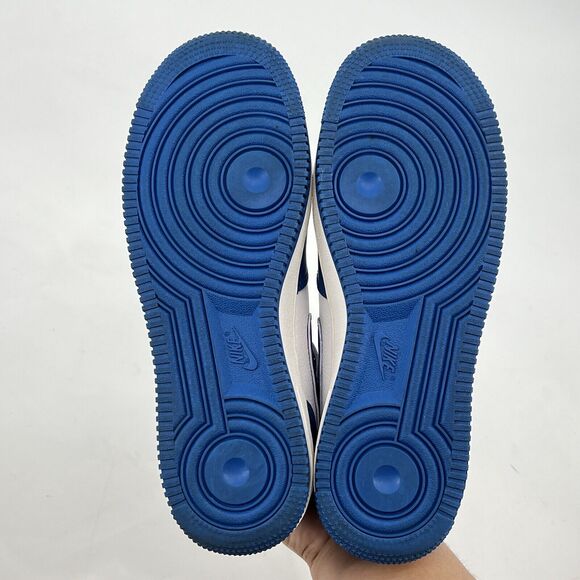 Nike WMNS Air Force 1 ‘07 Mid Military Blue White Purple Women's 9 DX3721 100 - Picture 8 of 15